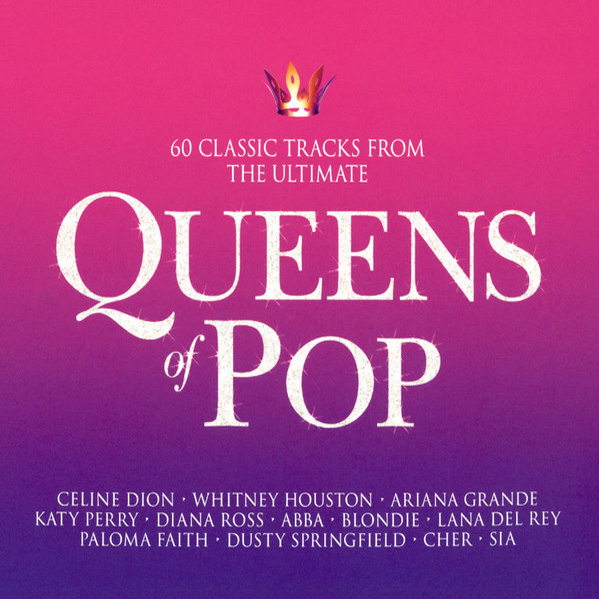 Various Artists – Queens Of Pop (60 Classic Tracks From The Ultimate Queens Of Pop) (3cd) (2019, digipak)