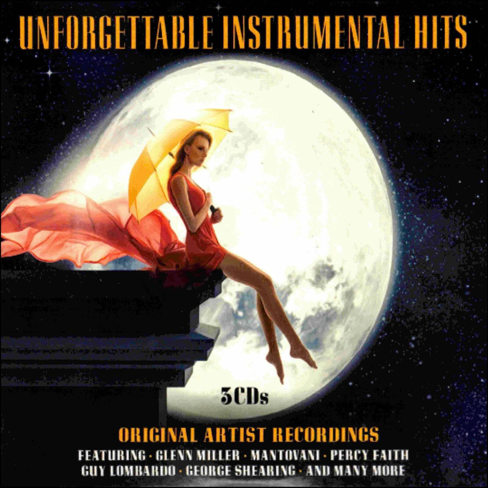 Various Artists – Unforgettable Instrumental Hits (3cd) (2004, digipak)