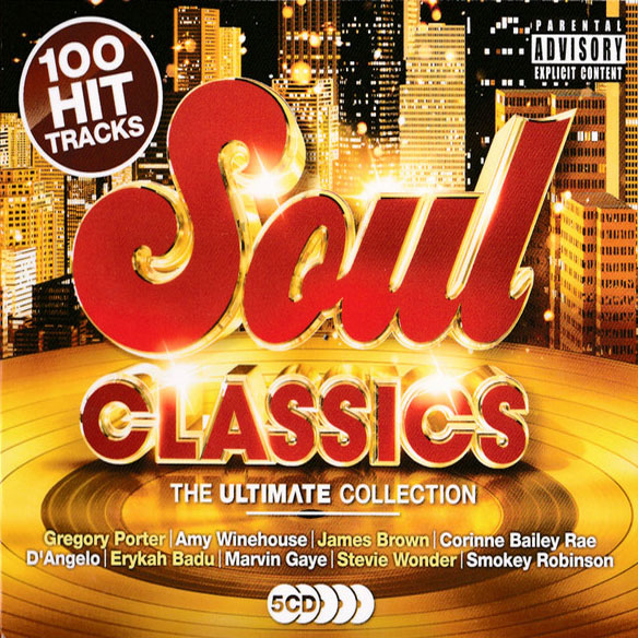 Various Artists – Soul Classics: The Ultimate Collection (5cd, Box Set) (2017)