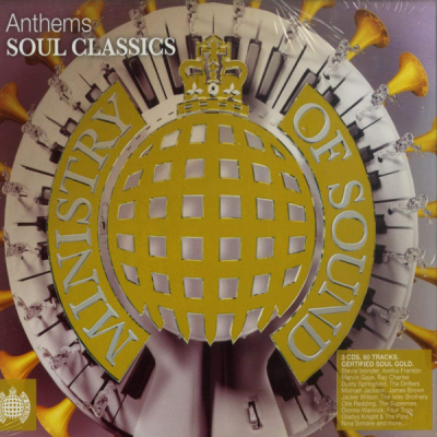 Various Artists - Anthems Soul Classics (3cd, Box Set) (2016)